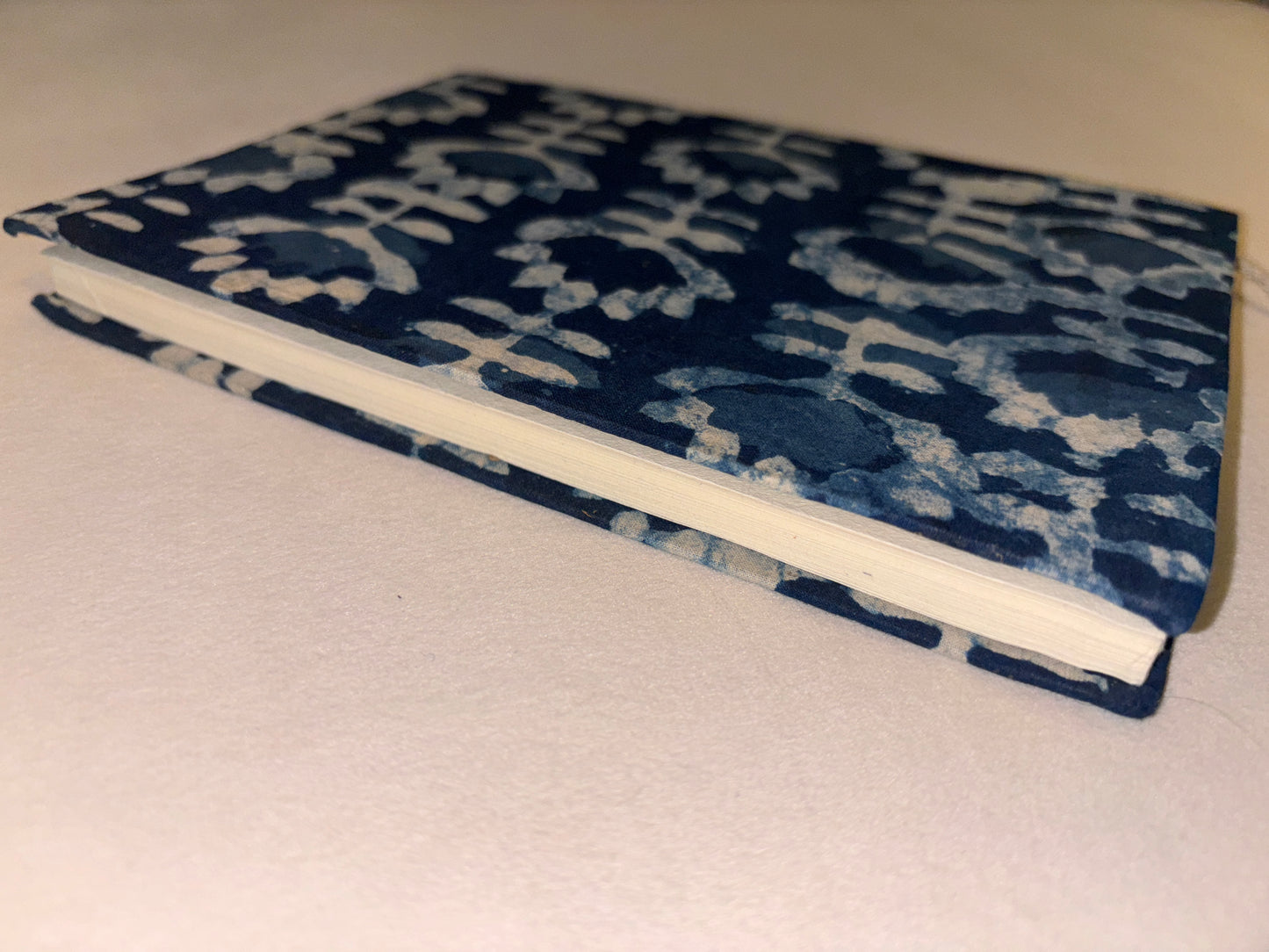Indigo Block Printed Diary