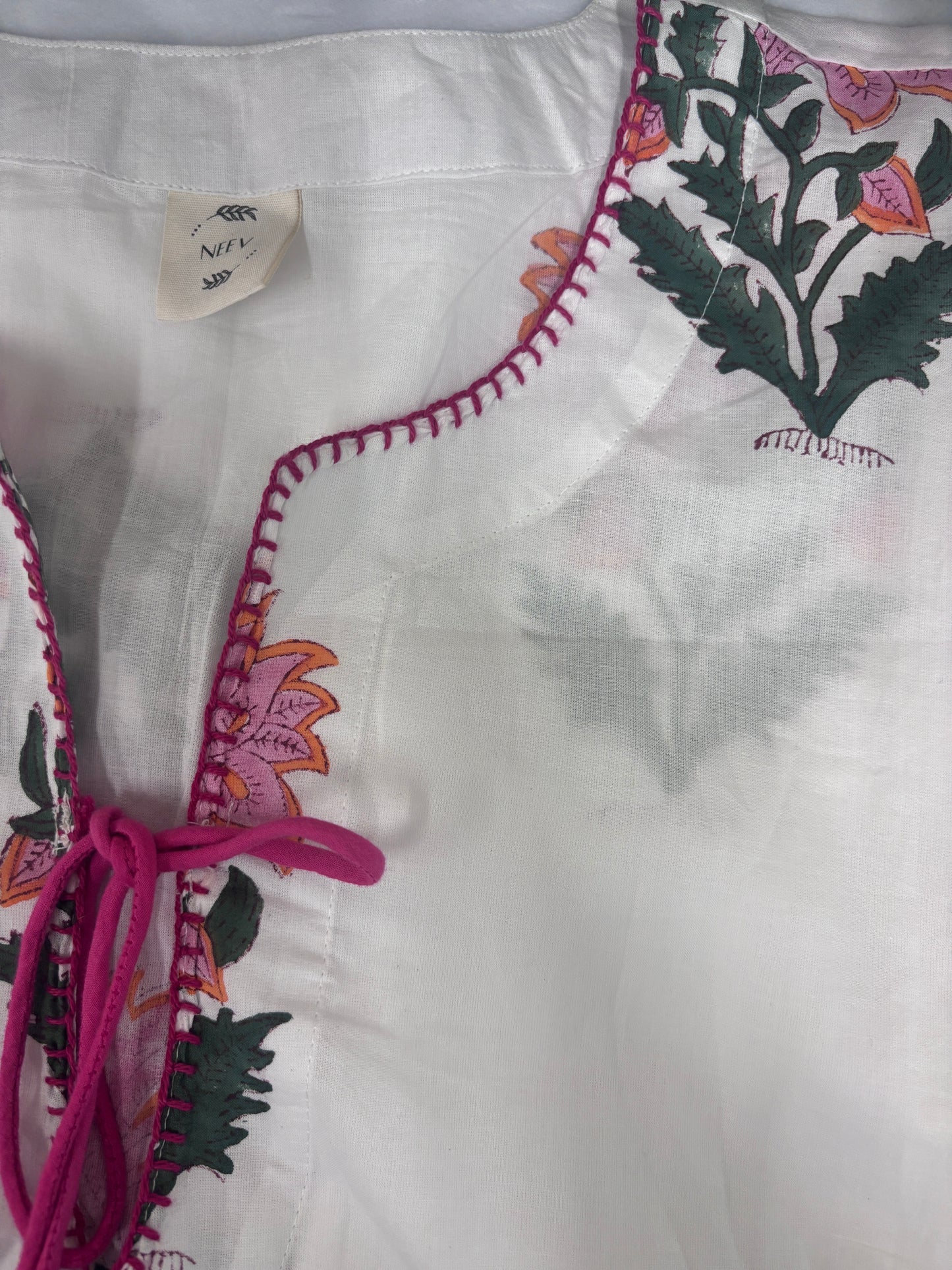 Blush Palm Kaftan