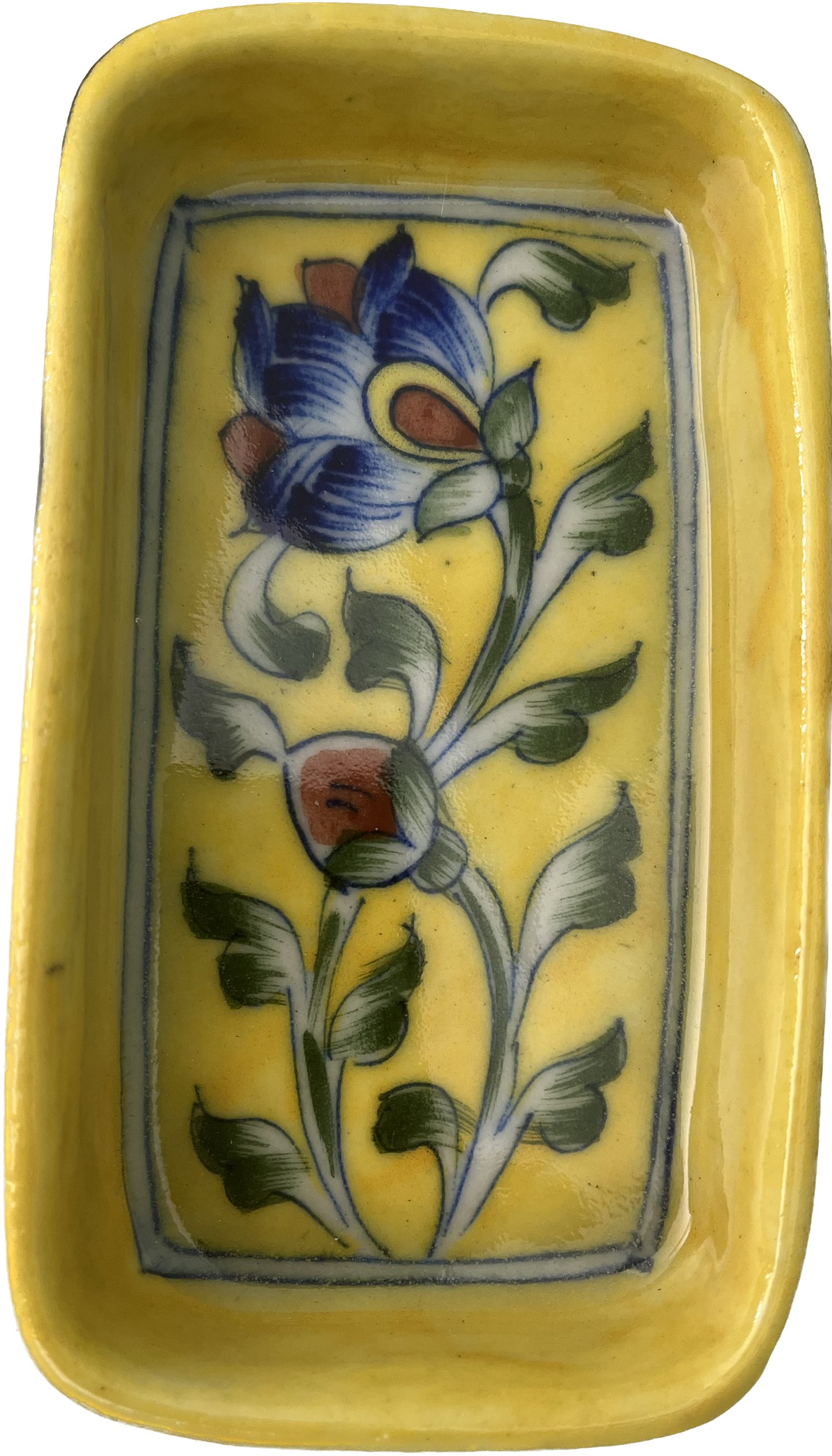 Royal Sun Blue Pottery Tray