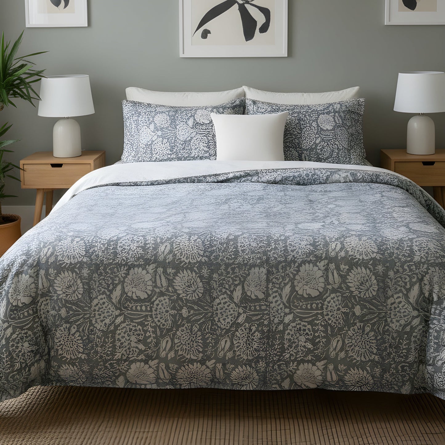 Duvet Cover Set with 2 matching Plies