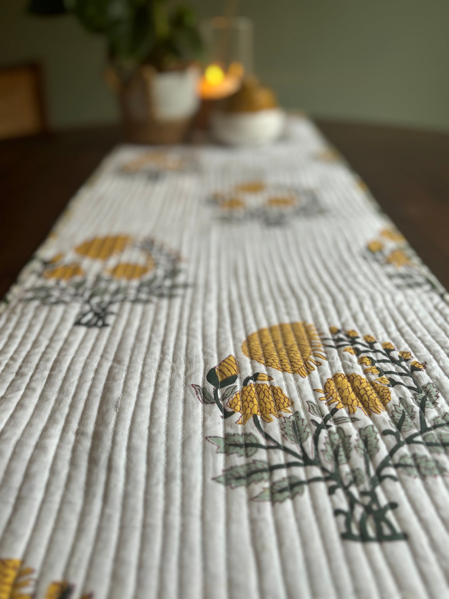 Sun Yellow Table Runner