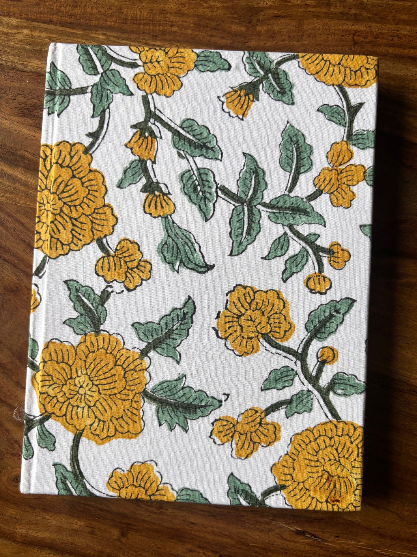 Golden Meadow hard bound journal