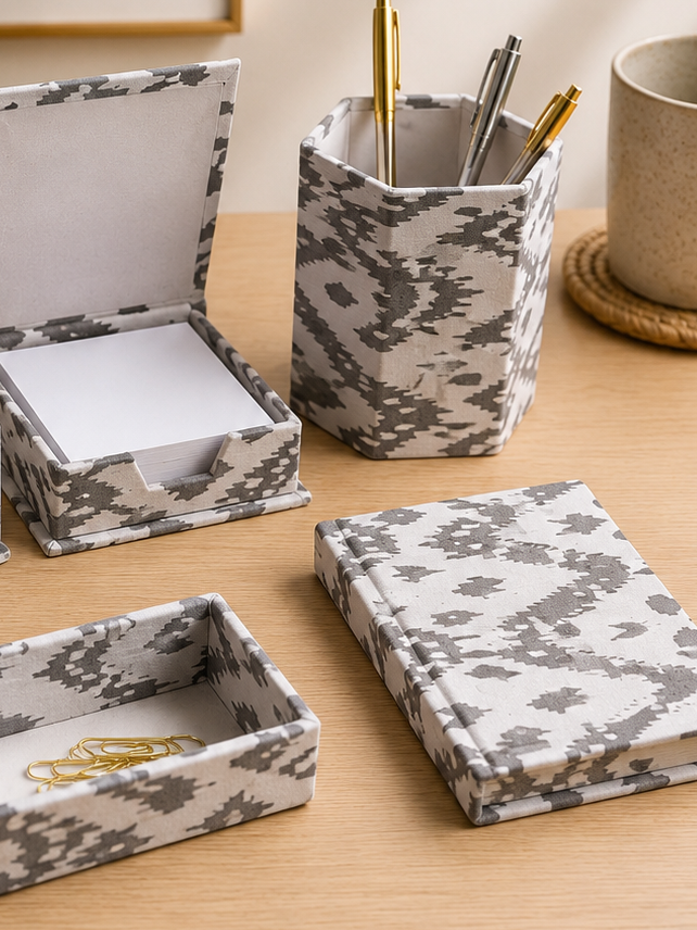 Ashwood Ikat Office Desk Set
