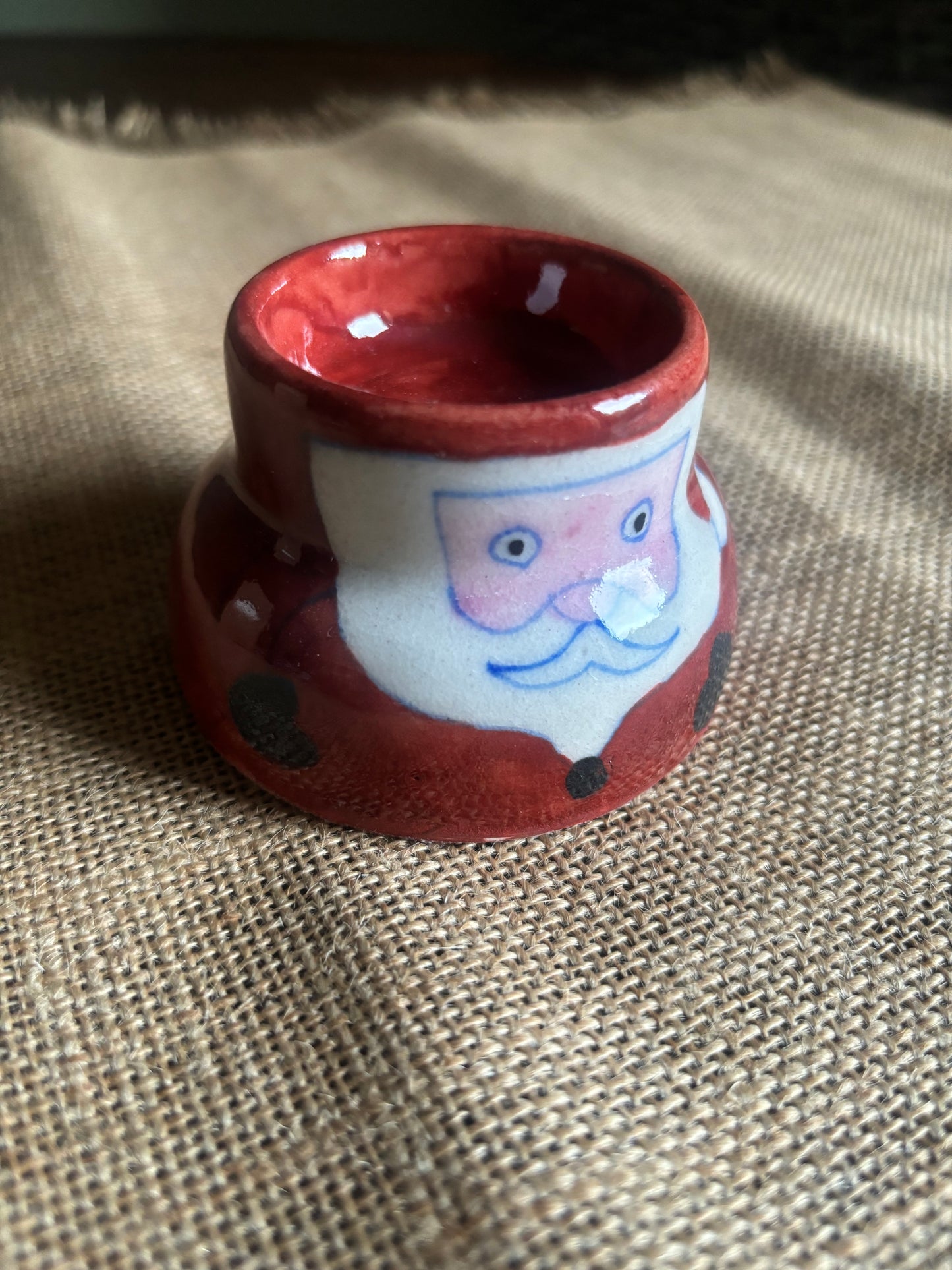 Santa Tea Light Holder