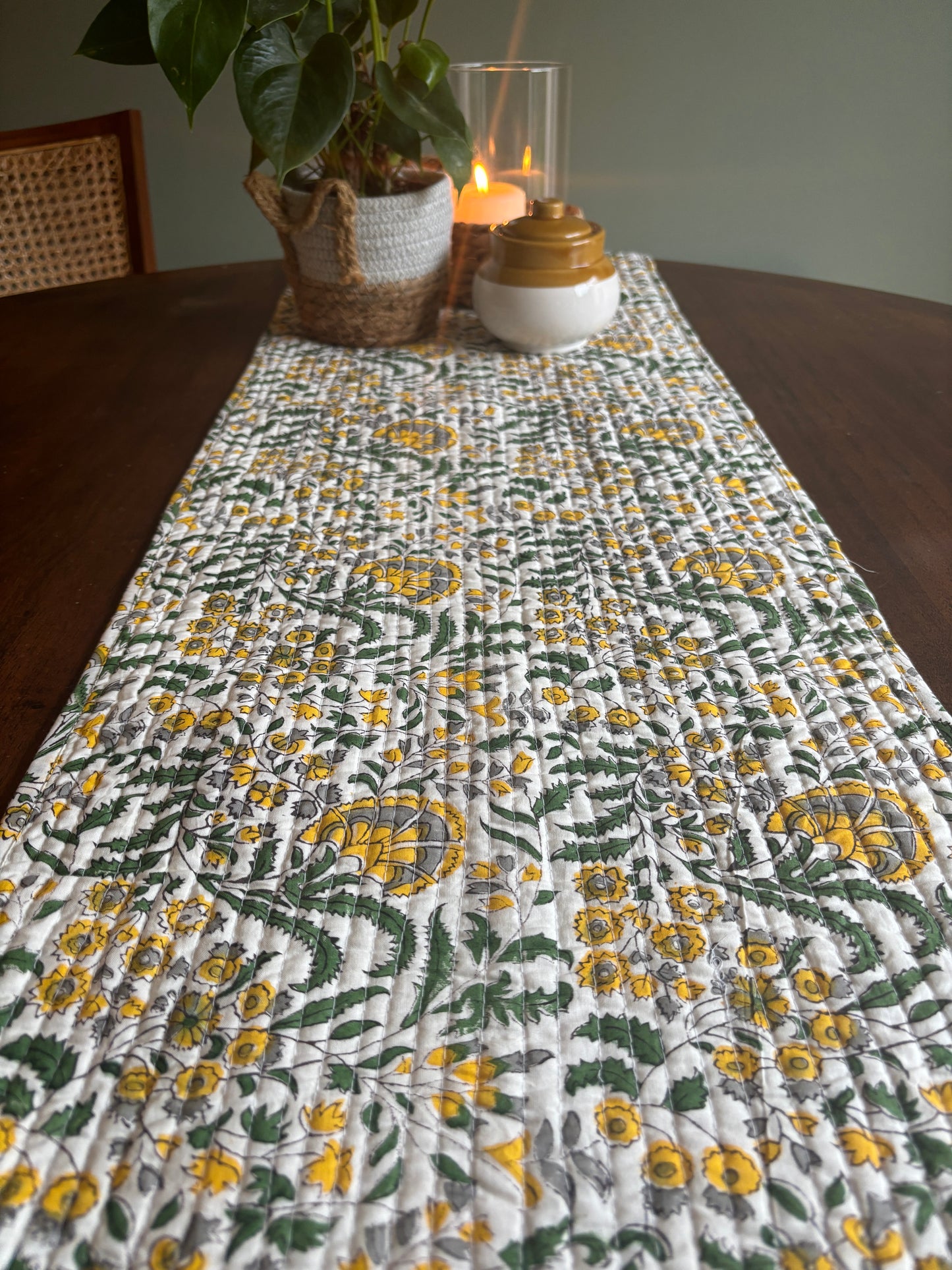 Sun Yellow Table Runner