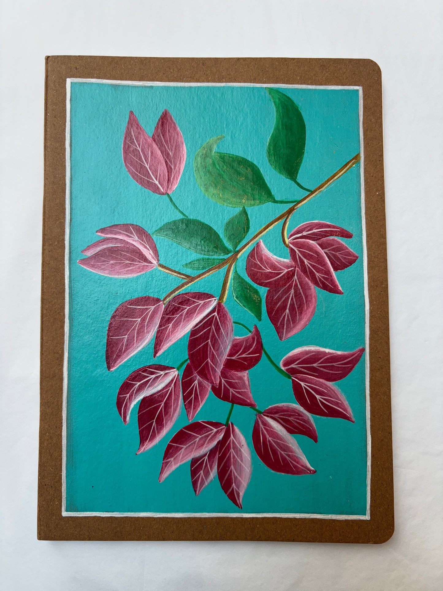 Painted Perch Hand Painted Diary