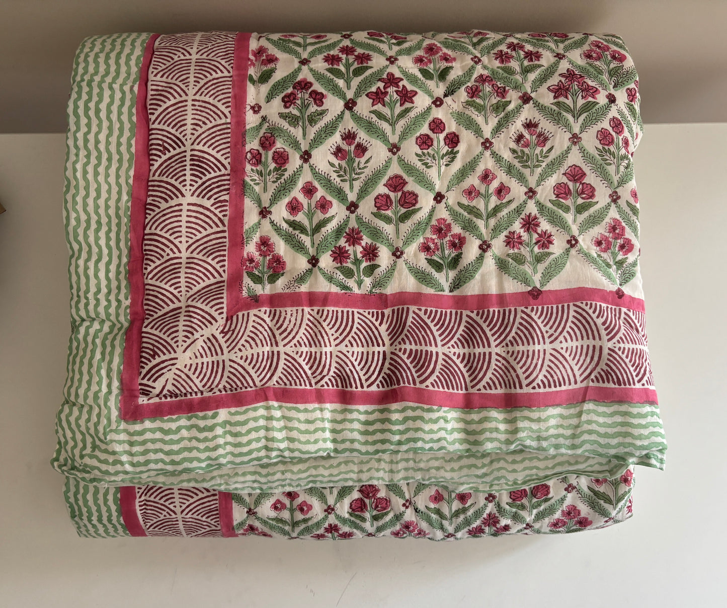 Pink Blossom Dreams Summer Quilt