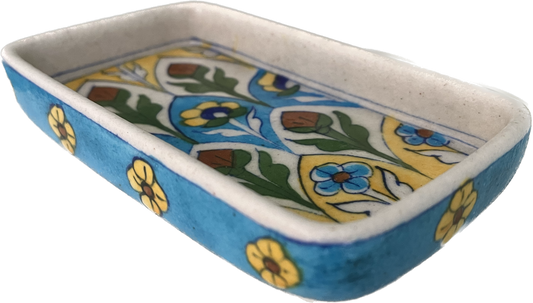 Blue Haveli Blue Pottery Tray