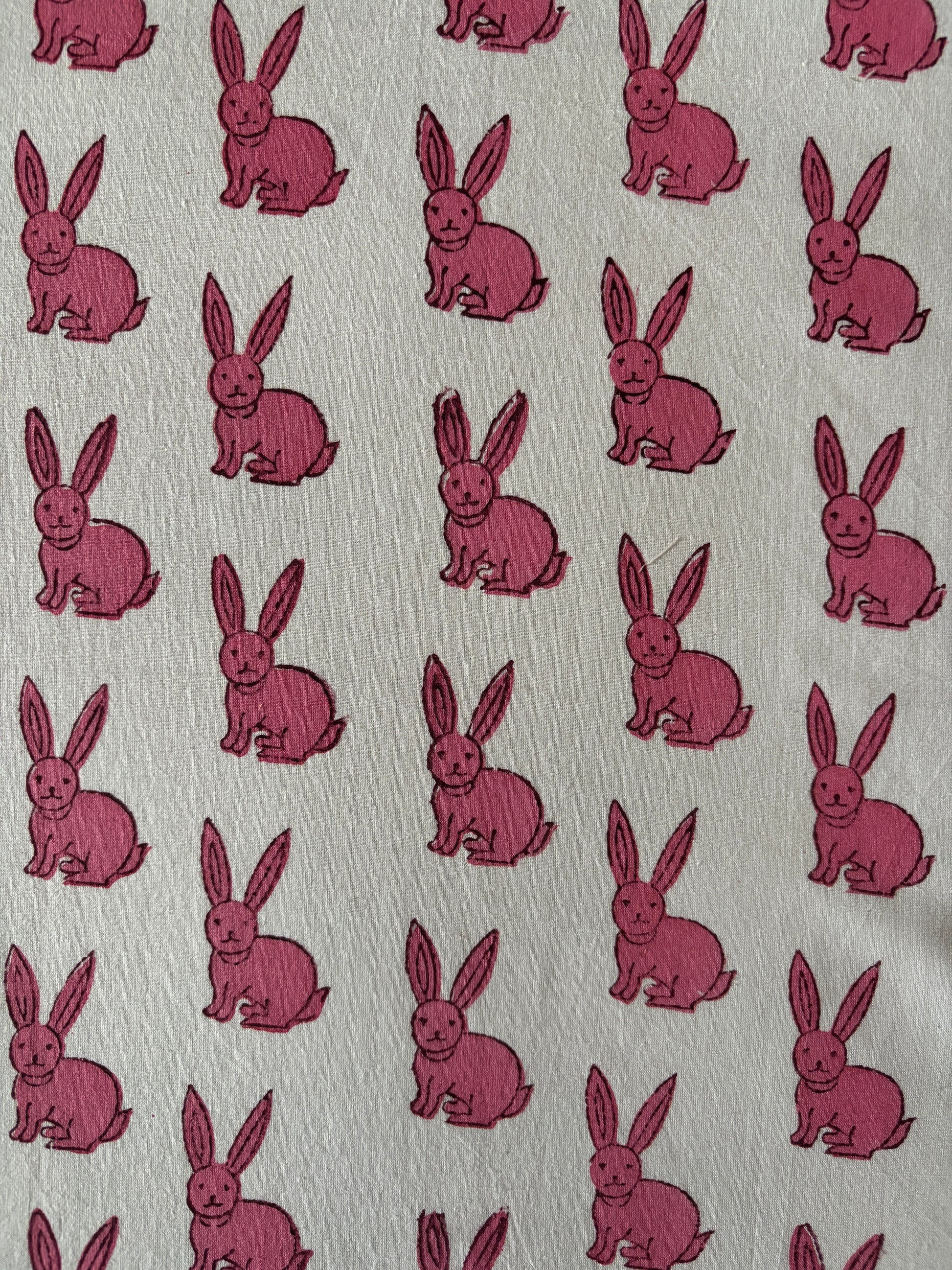 Pink Easter Bunny Napkins