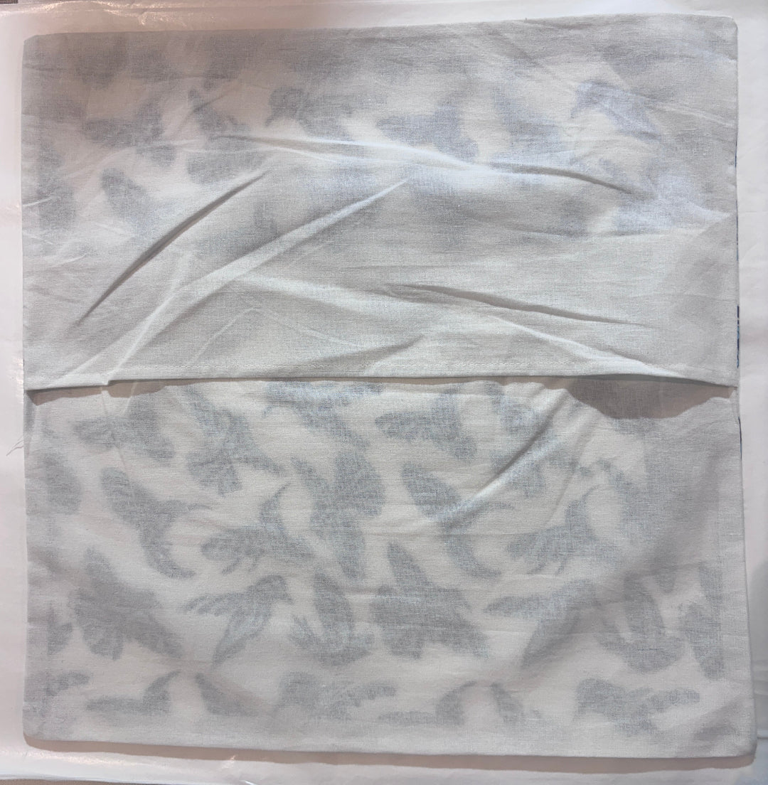 back of the cushion cover 