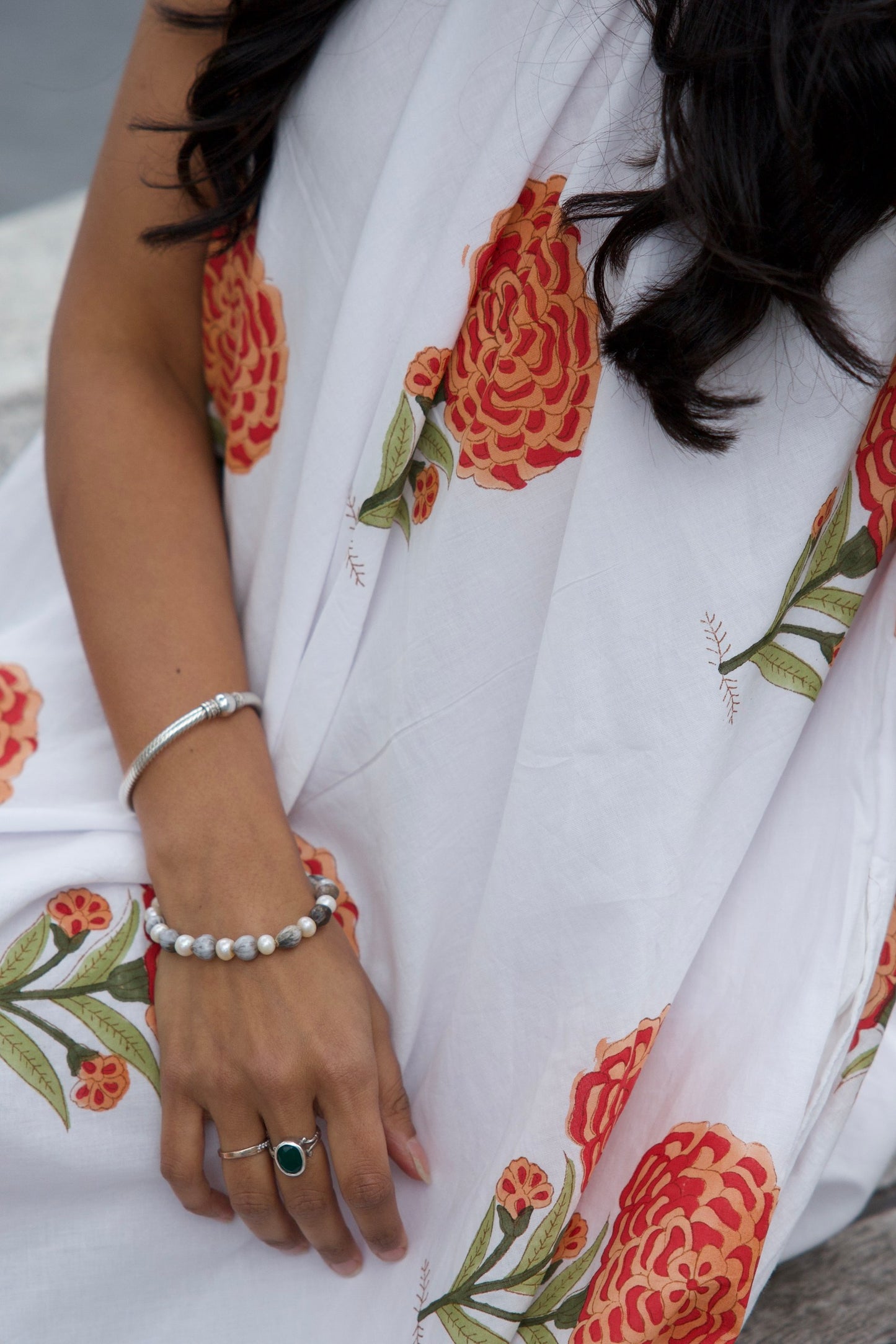 floral cotton dress for summers and holiday season