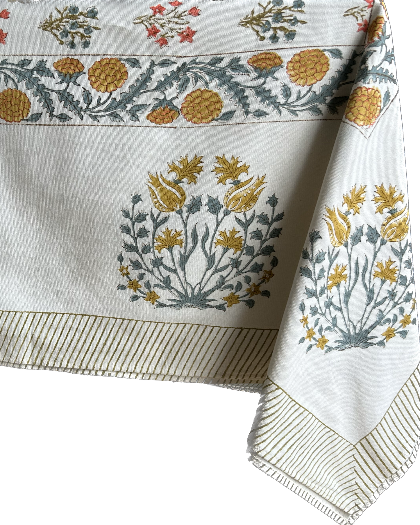 Jaipur Bloom Canvas Table Cloth