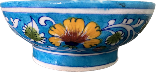 Sunny Meadow Blue Bowl