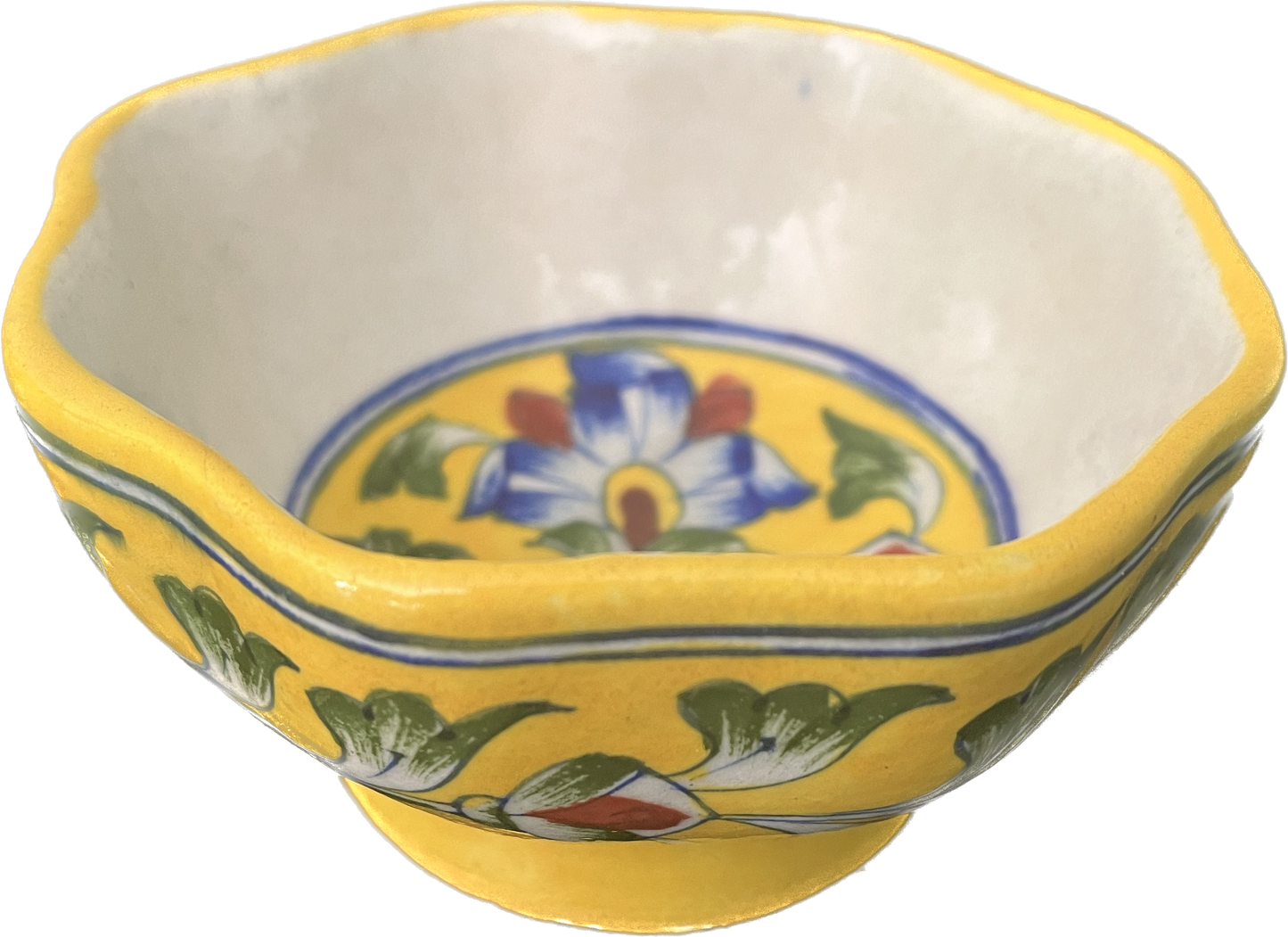 Surya Blue Pottery Bowl