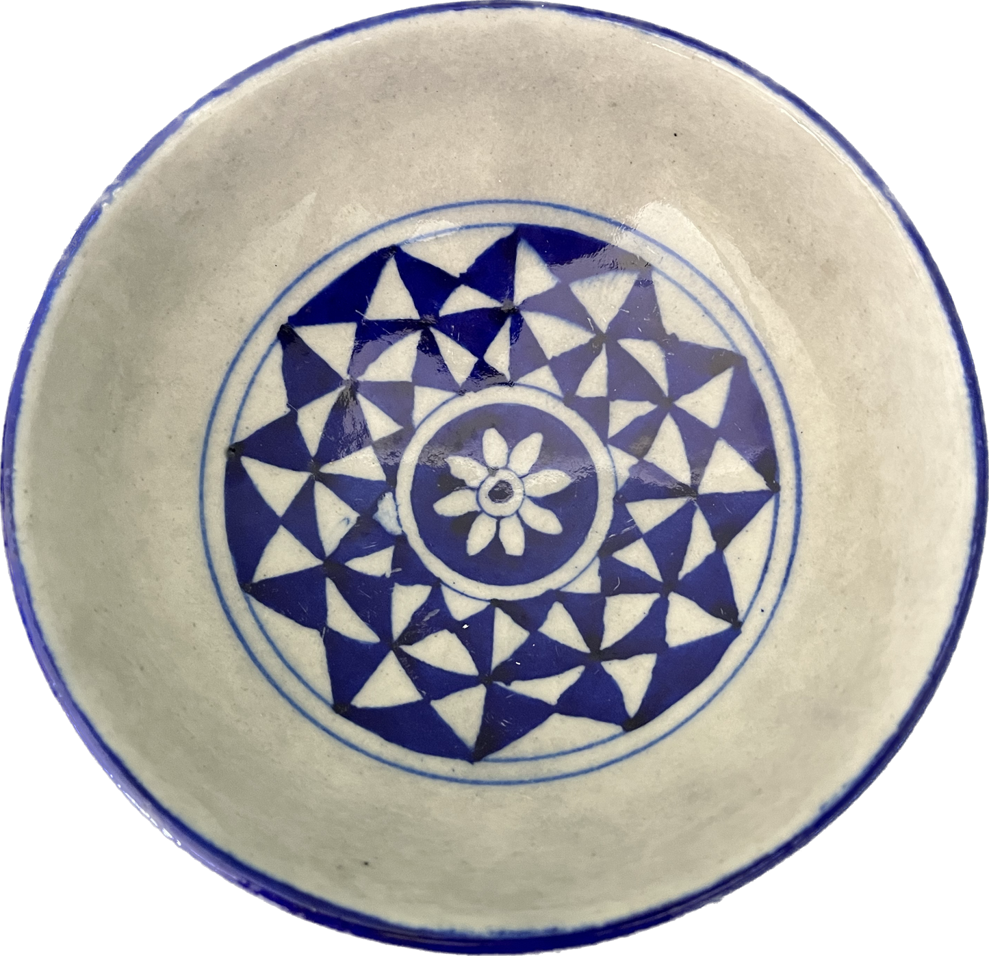 Trikon Blue Bowl